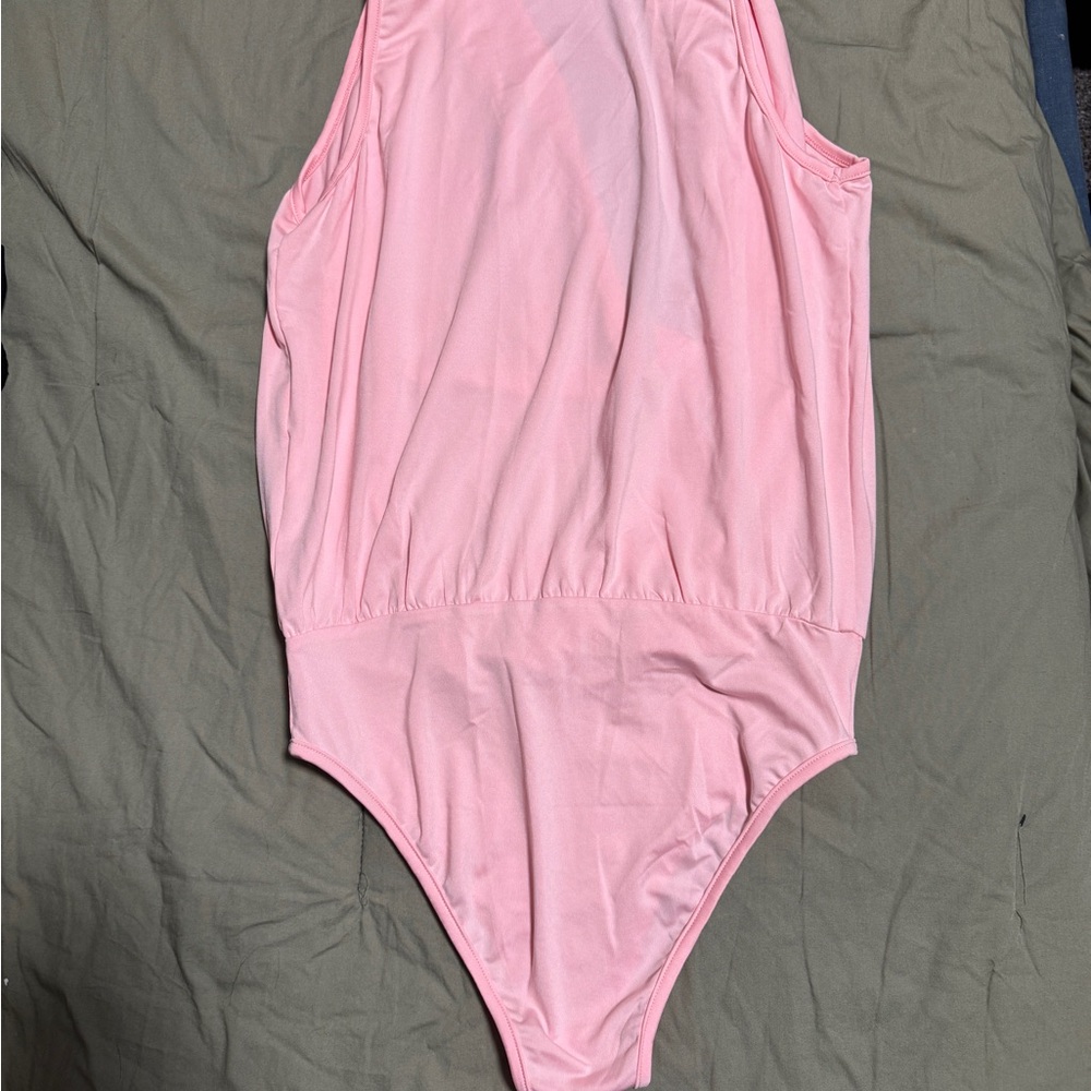 Pink Kids One Piece Swimsuit